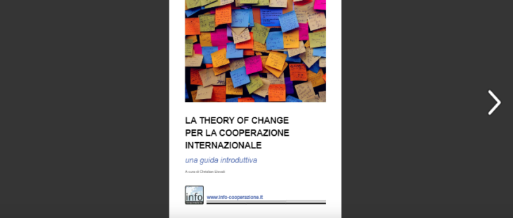 Una guida sulla Theory of Change per la Cooperazione Internazionale